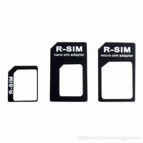 1 set Nano, micro standard SIM card adapter tray holder for iPhone 4/4S/5